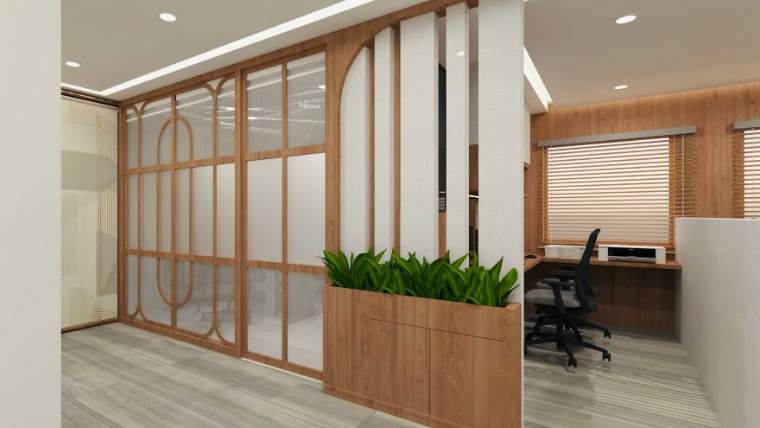 Elevating Corporate Elegance, interior design by MIDAS House of Design, Bangalore