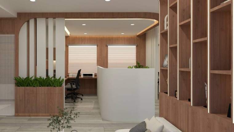 Elevating Corporate Elegance, interior design by MIDAS House of Design, Bangalore