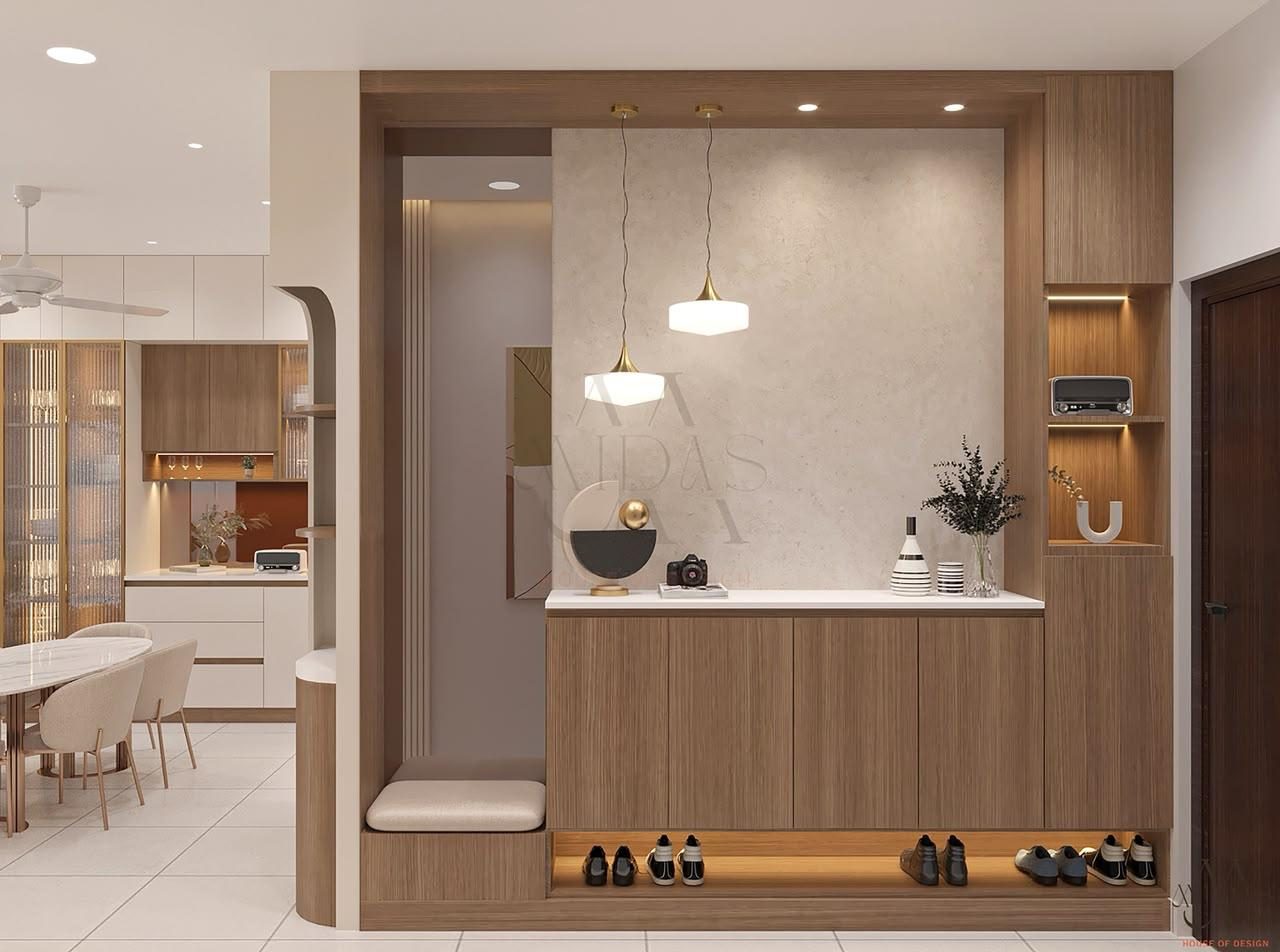 Foyer — Gentle Arches, interior design by MIDAS House of Design, Bangalore