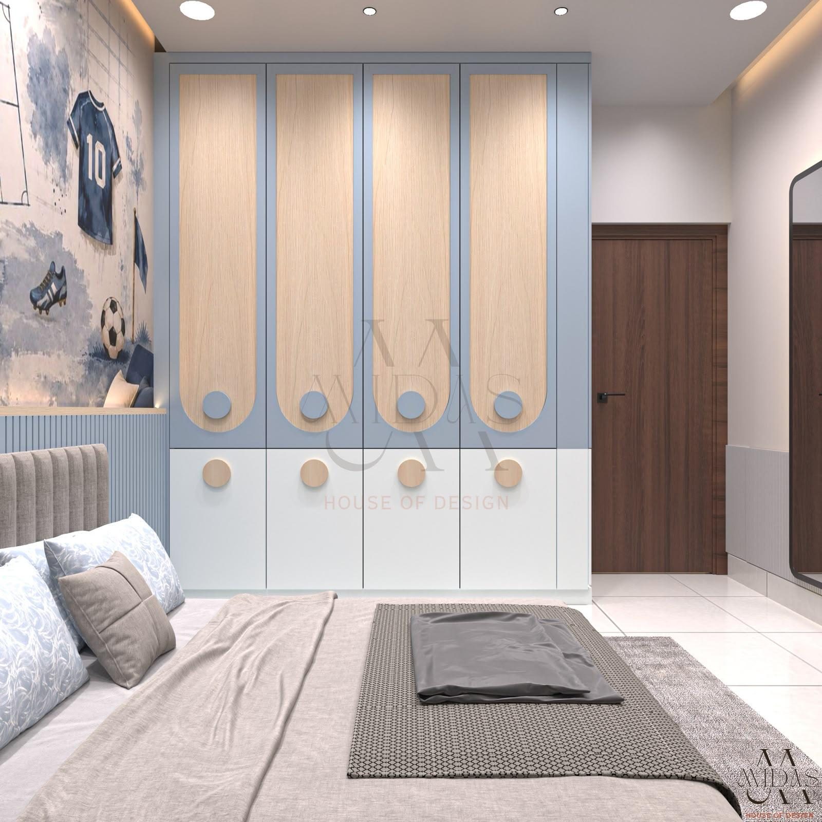 Kids' Room — Gentle Arches, interior design by MIDAS House of Design, Bangalore