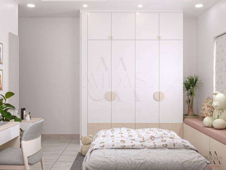 Kids' Room — Harmony in Four Hues, interior design by MIDAS House of Design, Bangalore