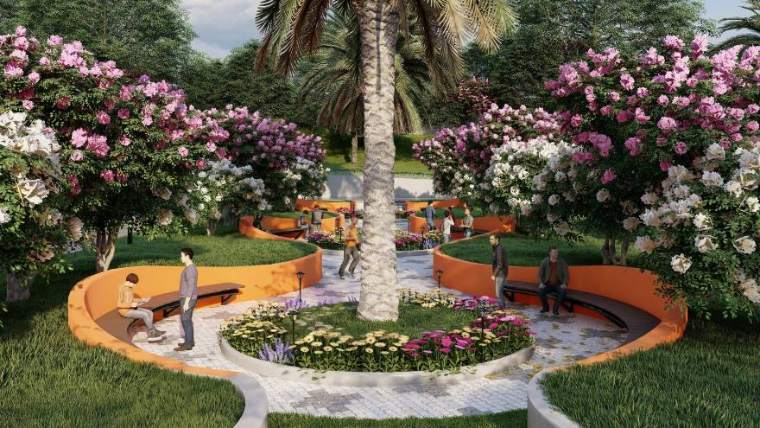 Garden — Landscape of Harmony & Recreation, landscape design by MIDAS House of Design, Bangalore