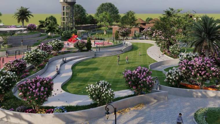 Garden — Landscape of Harmony & Recreation, landscape design by MIDAS House of Design, Bangalore