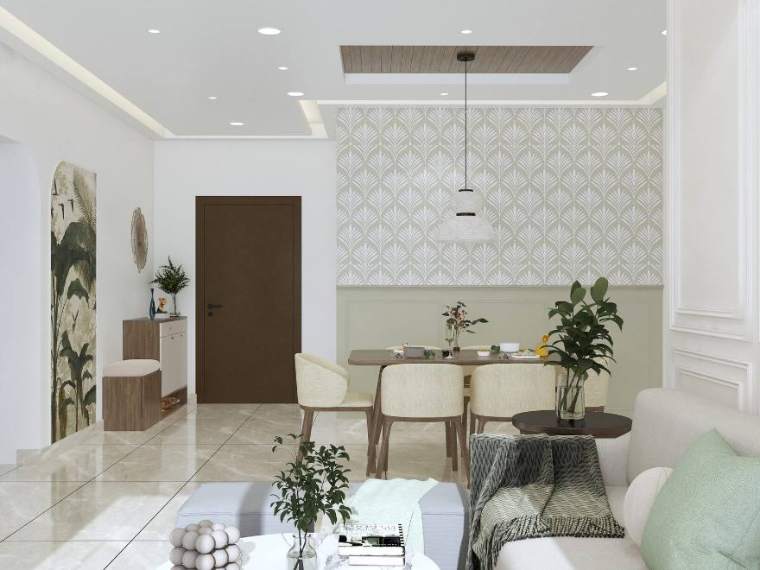Dining — The Elegant Abode, interior design by MIDAS House of Design, Bangalore